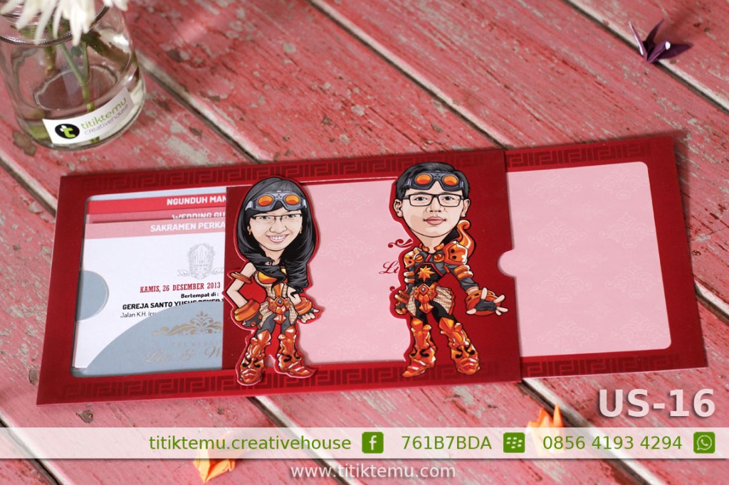 Undangan Nikah Karikatur Lucu